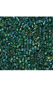 Miyuki delica Beads 11/0 - Transparent emerald ab DB-175
